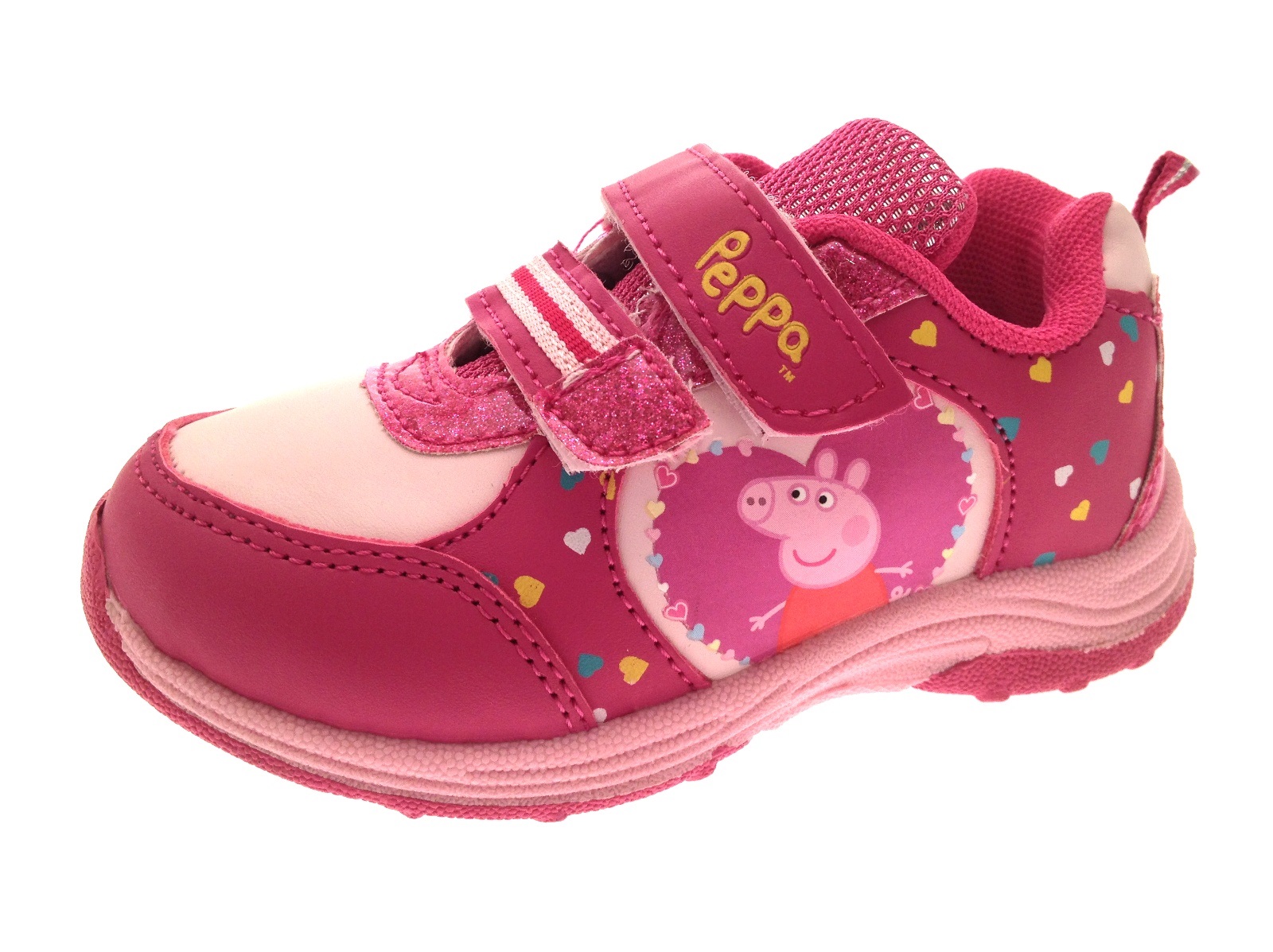 Girls Peppa Pig Shoe Range Clogs Trainers Jellies Sandals Kids Summer